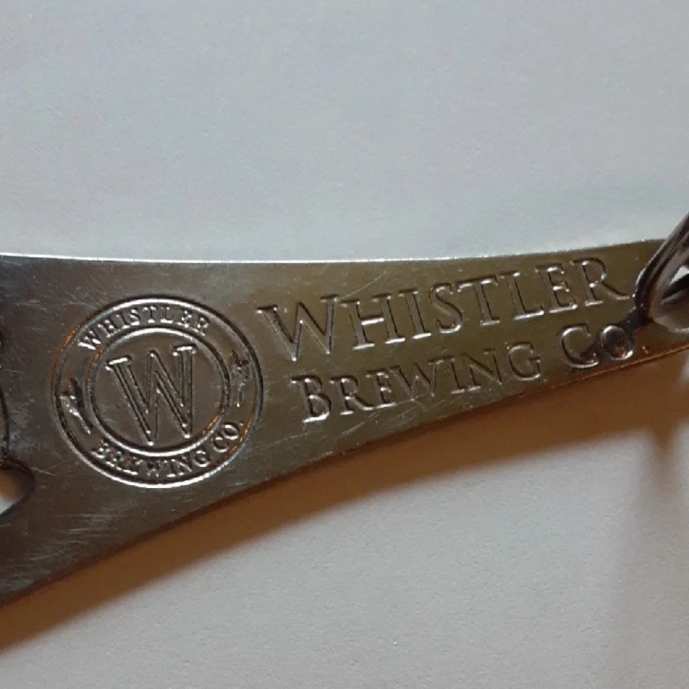 Whistler Brewing Co. Silver Bottle Opener Keychains - Picture 11 of 11